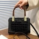 thumbnail image 4 of La bolsa de mensajero retra de las mujeres del bolso de mano del cuero de la PU del bolso de mensajero de la nueva moda, 4 of 5
