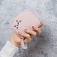 thumbnail image 2 of Purse Fashion Solid Color Cat Leather Change Purse Card ID Bag for Ladies, 2 of 5