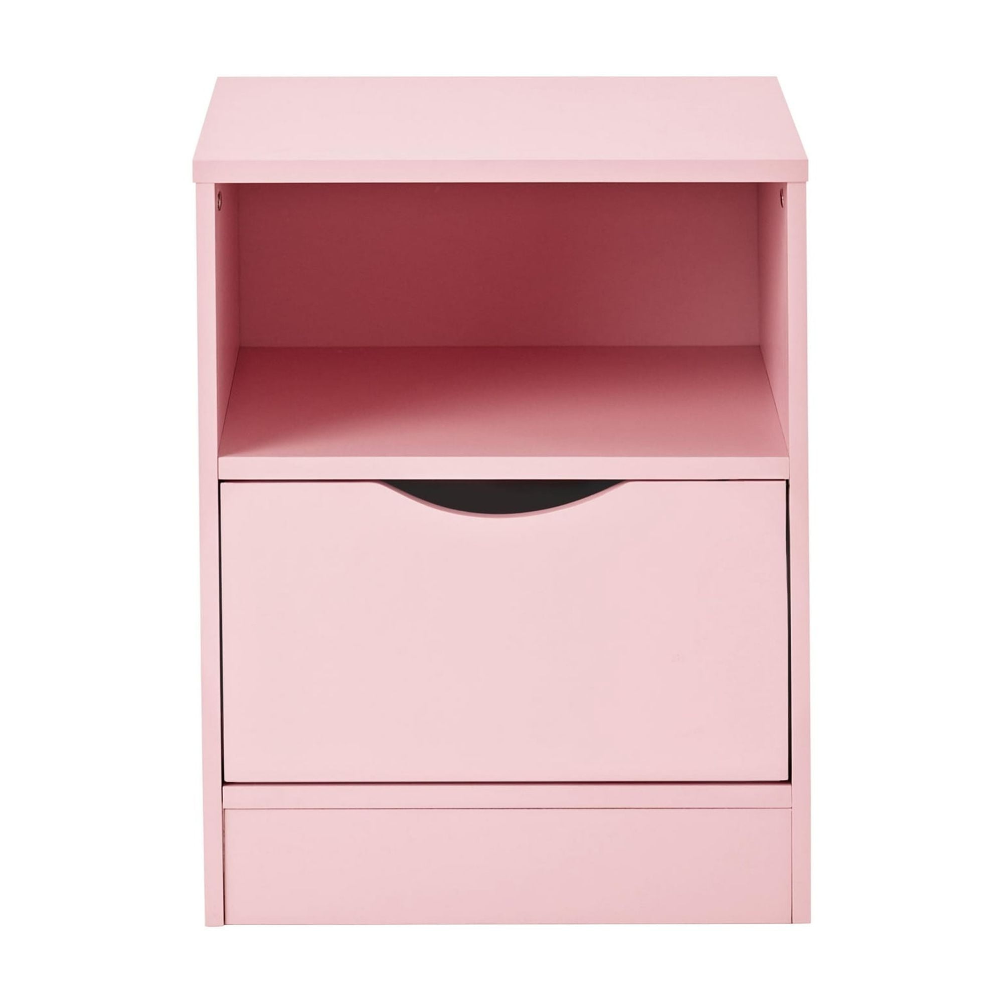 BYO Kids Nightstand with Drawer, Pink