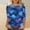 A614 Multicolor, variant on T-Shirt for Women Round Neck Three Quarter Sleeve Casual Loose Fit Abstract Marble Ink Art Graphic Print Stretchy Soft Lightweight Daily Wear Tops