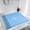 Clear Blue, variant on Semfri Square Shower Mat Non Slip 21 x 21 inch for Shower Stall Floors Bathtub Mat Non Slip Firm Grip Bathroom Mat Anti Slip Shower Mat with Suction Cups and Drain Hole Black