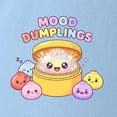 thumbnail image 3 of Wild Bobby Mood Dumplings Kawaii Cute Dim Sum Emotional Dumpling Graphic | Unisex Novelty T-Shirt | Anime Food Lover Gift for Her Him Kids Toddler Crew Graphic T-Shirt, 3 of 6