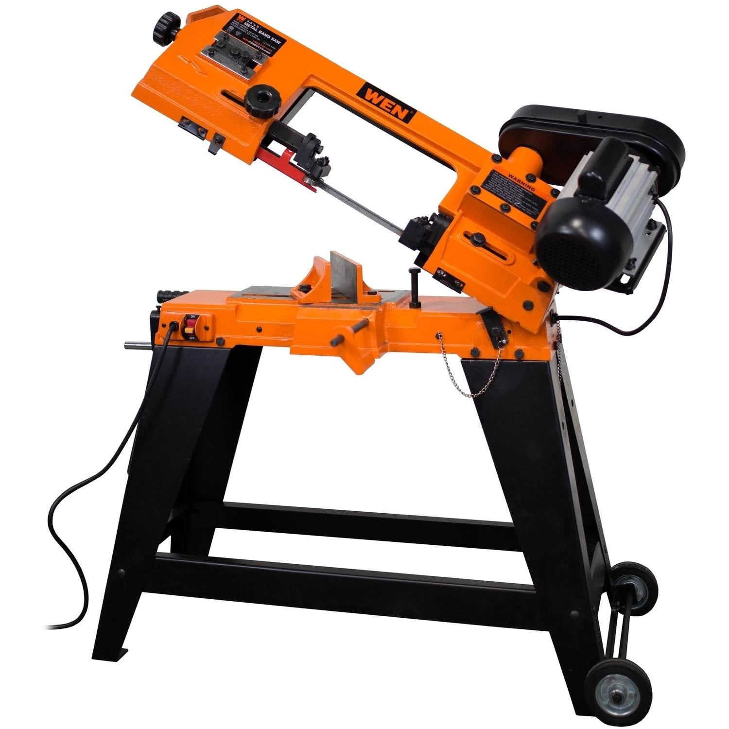 WEN 4Inch X 6Inch MetalCutting Band Saw With Stand, 3970
