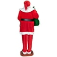 thumbnail image 6 of Northlight Animated and Musical Commercial Size Dancing Santa Christmas Figure - 6', 6 of 6