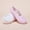 Pink, variant on Dance Shoes with Plush Lining and Cloth Toe, Soft Soles for Cold Weather Practice, Cozy Elastic Design for Dance Training and Exercise