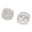 Silver, variant on 2PCS Artistic Hollow Geometric Rings Elegant Metal Design Adjustable For Women Fashion Jewelry