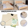 thumbnail image 3 of Grounding Sheet Earthing Half Sheet Conductive Earthing Mat with Copper Cord for Better Sleep and Boost Your Health 3 Sizes By BOOBEAUTY, 3 of 9