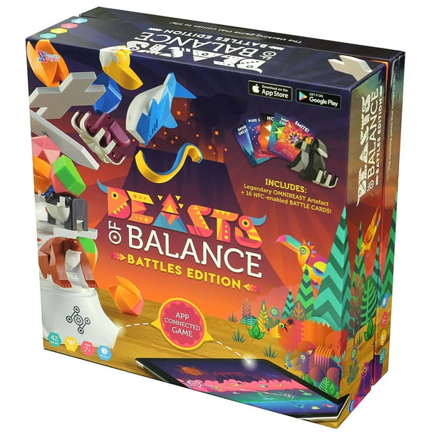 Beasts of Balance Digital Tabletop Hybrid Family Stacking Game For
