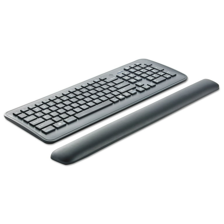 Gel Wrist Rest for Keyboards, 19 x 2, Black Gel Wrist Rest for Keyboards, 19 x 2, Black