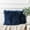 Navy Blue, variant on Ashler Luxury Style Decorative Faux Fur Throw Pillow Case Cushion Cover, Black, 12 x 20 Inches/30 x 50 cm, 2 Pack