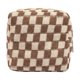 thumbnail image 1 of Bolsa De Almacenamiento Monedero de punto de gran capacidad con estampado de cuadros, bolsa de almacenamiento portátil para maquillaje y lápiz labial, color caqui (1 unidad) JASKFLY, 1 of 8