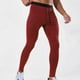 thumbnail image 1 of Pantalones de yoga largos para hombre, elásticos, de color liso, deportivos, con bolsillo y cordón, de poliéster., 1 of 7