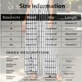 thumbnail image 3 of Women's Gingham Plaid Wide Leg Pants, Casual Tie Waist Paperbag Palazzo Trousers, Summer High Waisted Checkered Long Pants with Pockets, 3 of 6