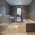 thumbnail image 1 of Fwttom Foam Bath Mat 6 Set Whole Room Bathroom Rugs for 6 PCS Toilet Mats Universal Soft Comfortable Water Absorption Non Slip Thick Machine Washable Easy Dry, 1 of 8