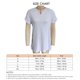thumbnail image 3 of Camiseta con cuello en V para mujer, Camiseta con cuello en V para mujer Camiseta fruncida de manga corta Top fruncido Top de línea, 3 of 3