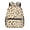 Brown Leopard Print, variant on Black White Cow Spot Lightweight Casual Backpack Travel Daypack for Women Men Work Hiking Gift