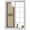 Black Brown, variant on Static Cling Non Adhesive Window Film, Black Geometric Window Privacy Film Frosted, White Greek Key Design Burlap Modern Art Opaque Window Coverings for Small Windows, Home, 17.7 x 39.3 Inches