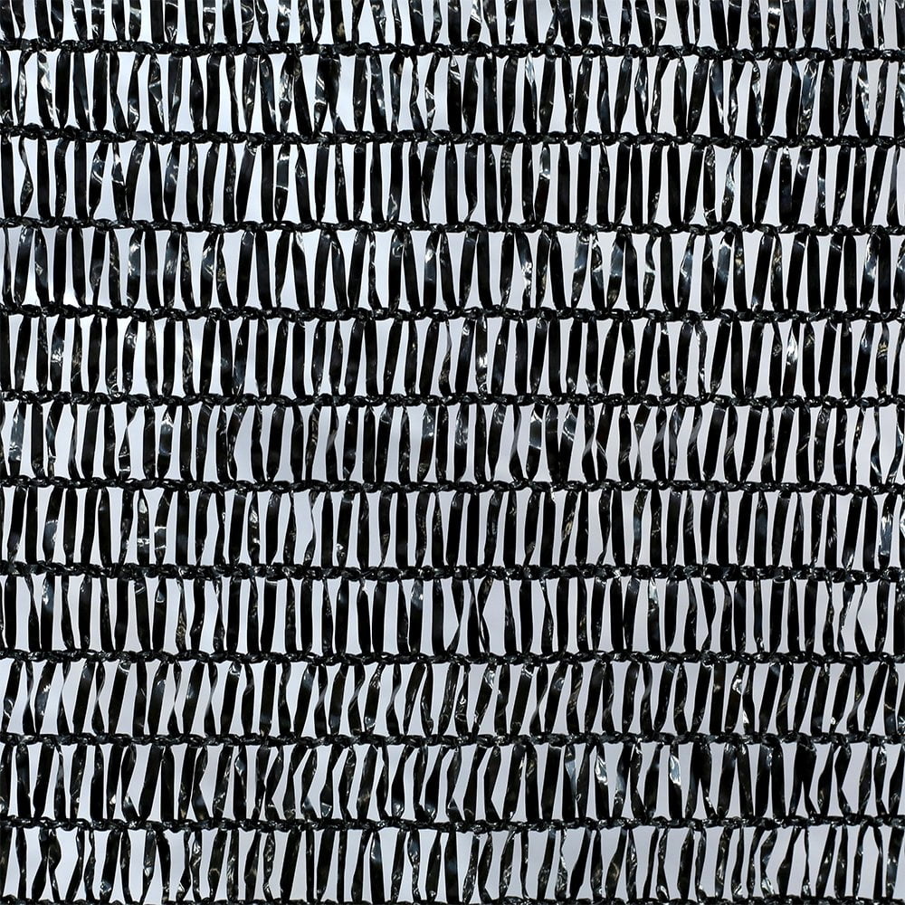 Agfabric 50% Sunblock Shade Cloth Cover with Clips for Plants 6.5’ X 30’, Black