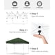 thumbnail image 5 of Heavy duty instant pop up canopy tent - portable gazebo con wheeled carry bag y uv protection, 5 of 7