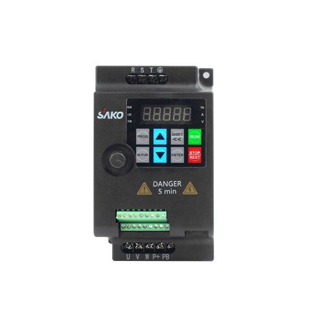 Inverter, 3 Phase 380V Vector Inverter VFD Variable Frequency Converter for Stepless Motor Speed Control