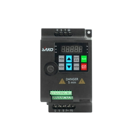 

Tomshoo 3 Phase 380V Vector Inverter VFD Variable Frequency Converter for Stepless Motor Speed Control