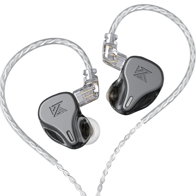 Cateissary Auriculares con cable KZ, auriculares con reducción de ruido de 3,5mm, auriculares de Audio de 2 pines de 0,75mm, accesorios para teléfono Cables de audio/vídeo No.02