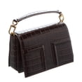 thumbnail image 3 of TOTEME T-Flap Mini Croc-Embossed Leather Shoulder Bag, 3 of 4