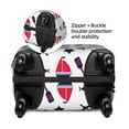 thumbnail image 4 of Balery Luggage Cover Sailing Marine Travel Print Suitcase Covers for Luggage Elastic Washable Suitcase Protector Fits 18-32 Inch Luggage-Medium, 4 of 9