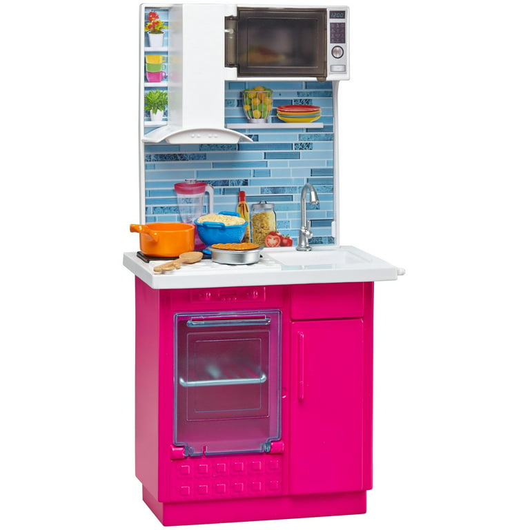 Nicca's Kitchen!  Barbie kitchen, Barbie furniture, Doll house