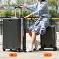thumbnail image 4 of Caja de equipaje con apertura frontal de negocios, caja de carrito multifuncional para hombre, estuche de embarque de 28 pulgadas, paquete de viaje de alta capacidad para mujer, 4 of 4