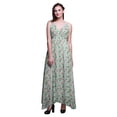 thumbnail image 1 of Bimba Robe de Plage Bohème Longue Sans Manches à Bretelles Imprimée Florale pour Femme - Grand, 1 of 1