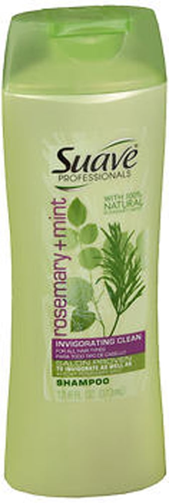 Suave Professionals Invigorating Clean Shampoo Rosemary + Mint - 12.6 oz