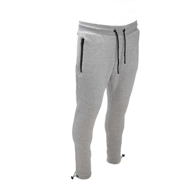 X RAY Men's Active Fashion Jogger Fleece Pants, Zipper Pockets Workout  Sport Exercise Athletic Pants, Light Grey - Fleece Jogger, XX-Large 