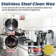 thumbnail image 2 of LCXmlly Stainless Steel Cleaner Stainless Steel Cleaning Paste Eco Friendly Reliable Deep Powerful Metal Cleaner, 2 of 7