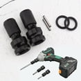 thumbnail image 6 of 2 sets 1/2" Square Female Drive to 1/4" Hex Shank SoFor CKet Converter Adapter, 6 of 14