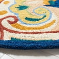 thumbnail image 3 of SAFAVIEH Metro Jaymz Medallion Area Rug, Beige/Blue, 6' x 6' Round, 3 of 8