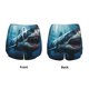 thumbnail image 3 of Balery 3D Realistic Shark Pantalones cortos deportivos para mujer con forro y dos bolsillos, elásticos, para entrenamiento, gimnasio, yoga-Small, 3 of 7