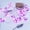 Purple, variant on TACILIP Womens Gifts, LED Light Fabric Peach Heart String Light Girl Heart Room Decoration Light, Room Decor, 1PC