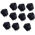 thumbnail image 3 of 10PCS 12v Round Rocker Switch ON/OFF 2 Pin SPST Camper Van Caravan Motorhome, 3 of 7