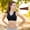 Brown, variant on Sport Headbands Elastic Soft Fabric Non Slip for Daily Workout Yoga Running Black One Size