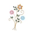 thumbnail image 2 of Decoración de pared de metal con diseño floral, detalles de arte de pared de hierro, regalos, esculturas de pared colgantes modernas, decoraciones de Estilo A, 2 of 8