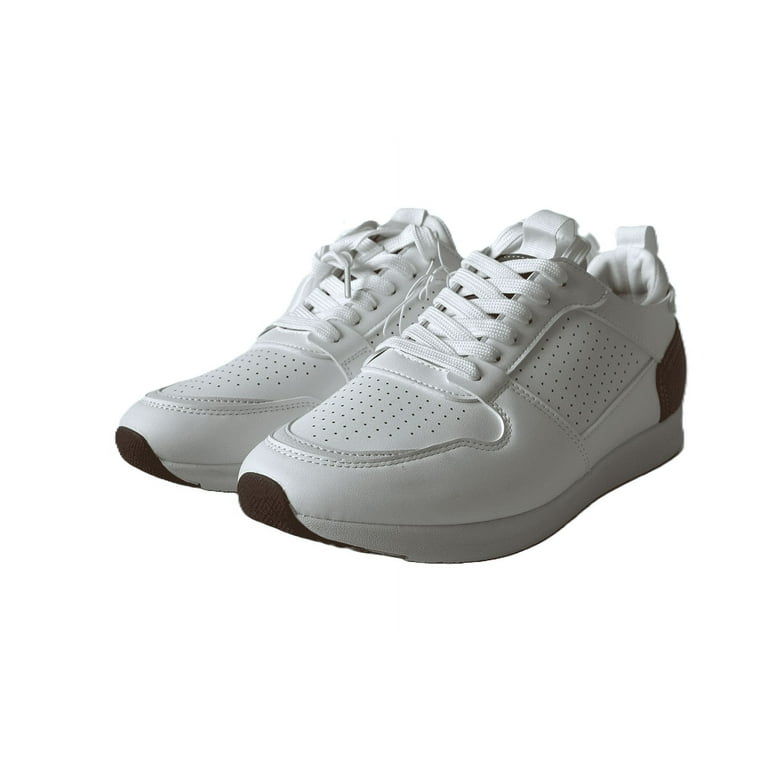 【Steve Madden】クルーザー ホワイト Steve Madden Men's P-SONNY Ortholite Jogger Sneaker White