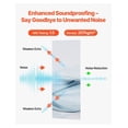 thumbnail image 2 of Acoustic Panels 8 Pack, 15.8x11.8in Soundproofing Wall Panels Self Adhesive, 2 of 7