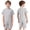 Grey, variant on Special Needs Adaptive Clothing for Children Anti-Strip Romper Short Sleeve Jumpsuit Bodysuit with Button Hole Royal Blue 16