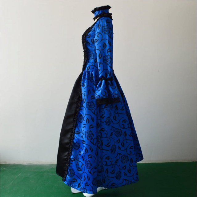 Vestido de palacio victoriano Traje de actuación Vestido de mujer Vestido de actuación