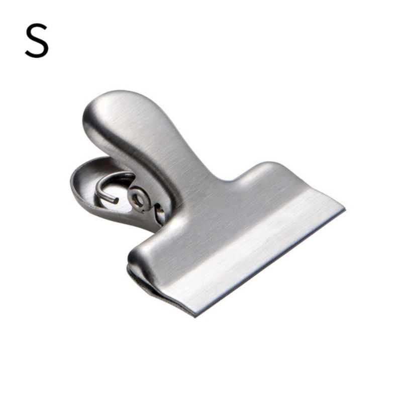 Chip Bag Clips Set of 2 Stainless Steel HeavyDuty Chip Clips, AllPurpose Grip Clips for