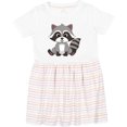 thumbnail image 3 of Inktastic Cute Baby Raccoon Girls Toddler Dress, 3 of 5