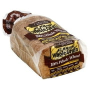 Country Kitchen All Natural Whole Grain 100% Whole Grain Wheat Bread, Soft Wheat Bread, 24 oz Loaf, Shelf-Stable