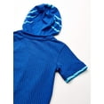 thumbnail image 2 of PJ Masks Boys' Little Gekko and Catboy Costume Hoodie Sweatshirt with Mesh Mask, Blue Short Sleeve, 5-6, 2 of 4