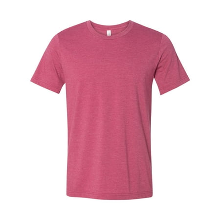 Download BELLA+CANVAS - 3001 Unisex Jersey T-Shirt - Heather Raspberry - XXX-Large - Walmart.com